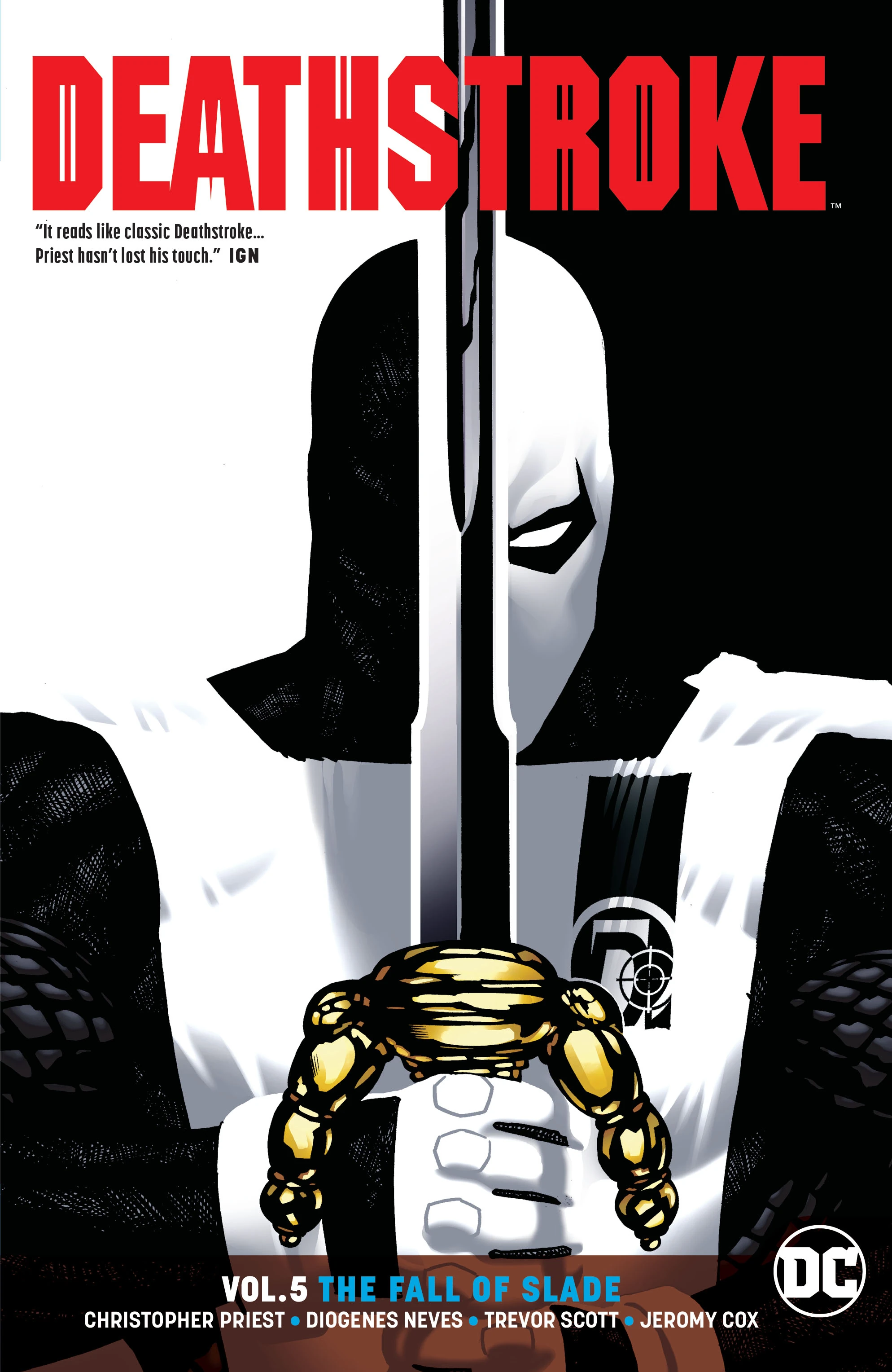Deathstroke Vol. 5: Fall of Slade (DC, 2018) cover